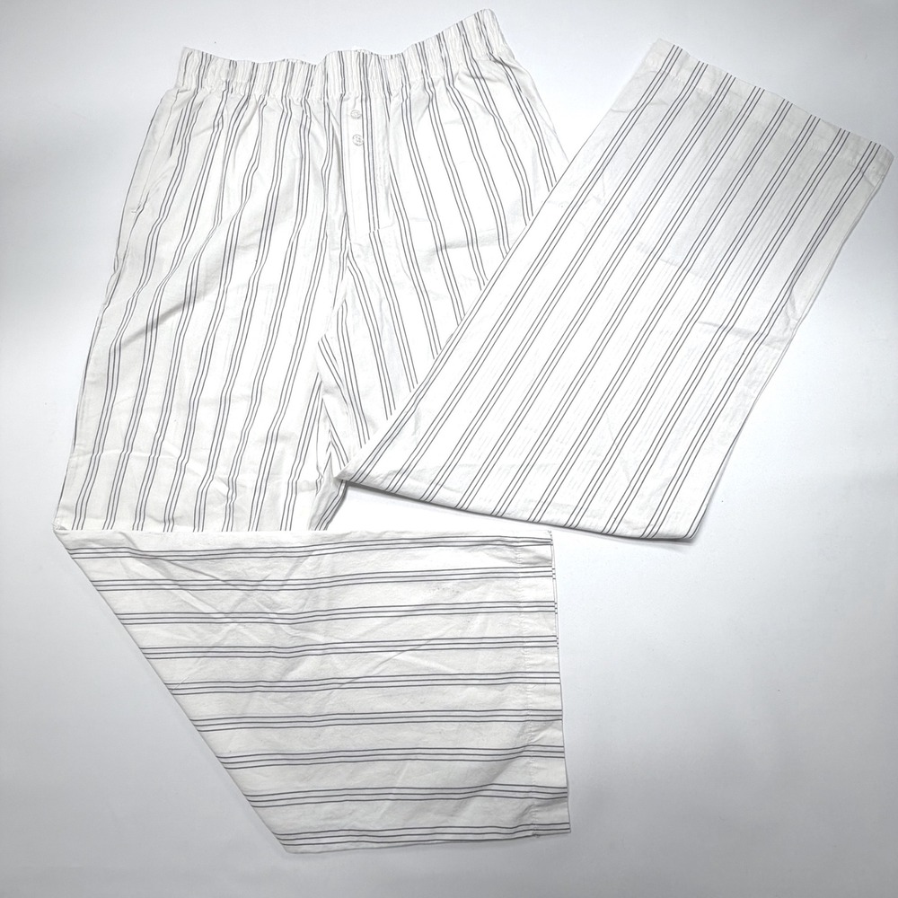 Cotton On Striped Pants NWT Womens 4 Elastic Waist Lounge Coastal
